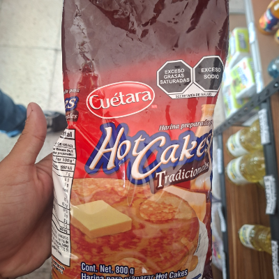 HARINA PREPARADA PARA HOT CAKES 800 GRS.
