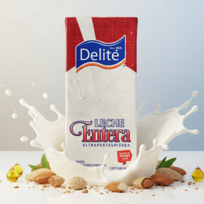 LECHE ENTERA ULTRAPASTEURIZADA 1 LT.